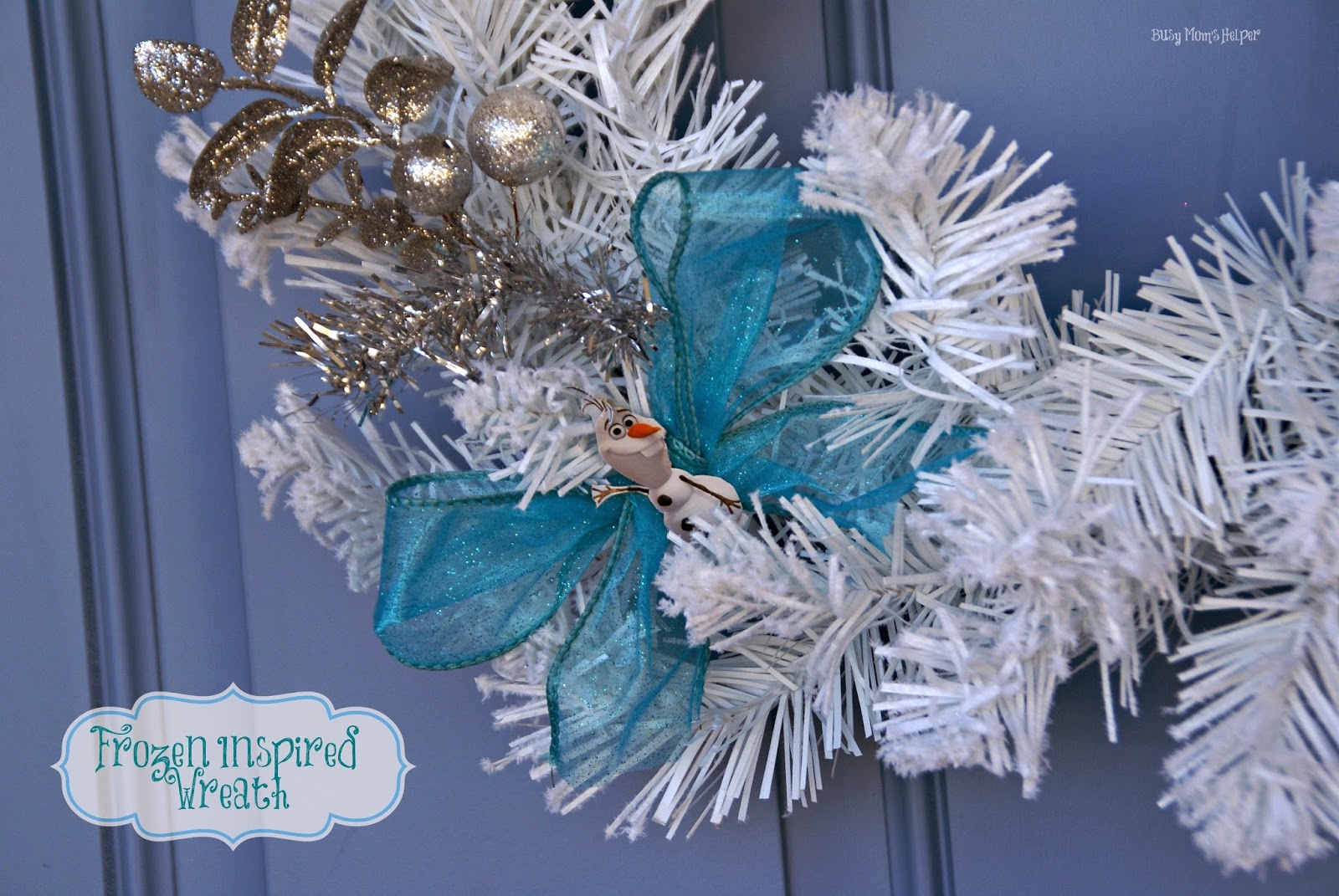 Frozen Inspired Wreath