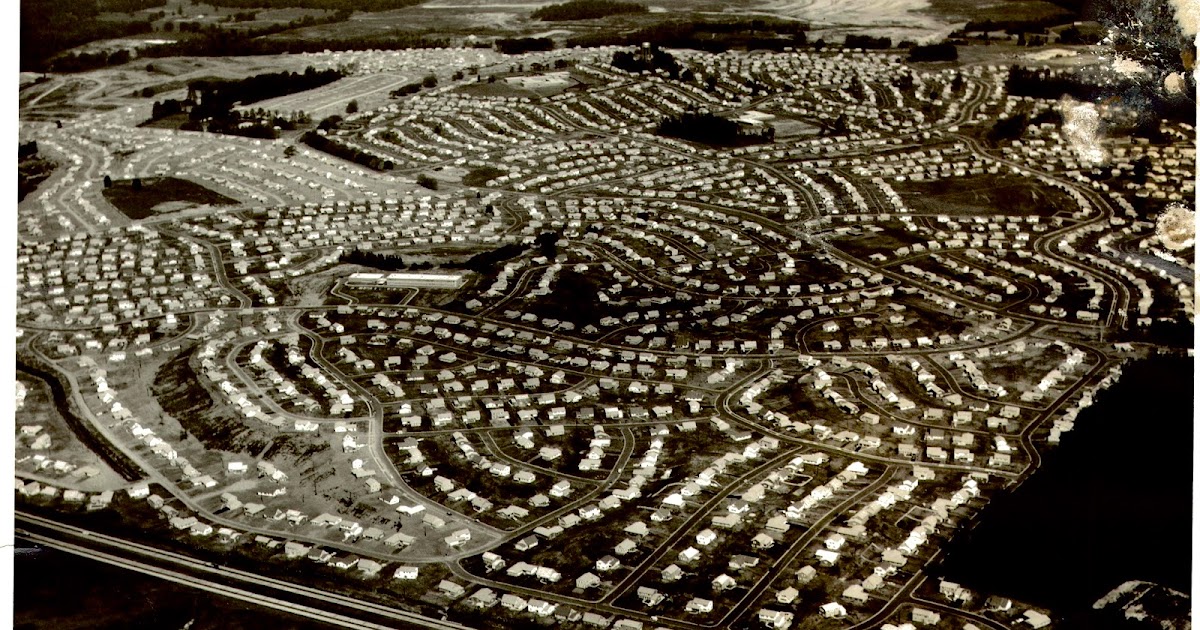 Bowie Living Belair at Bowie Aerial Photo 1963