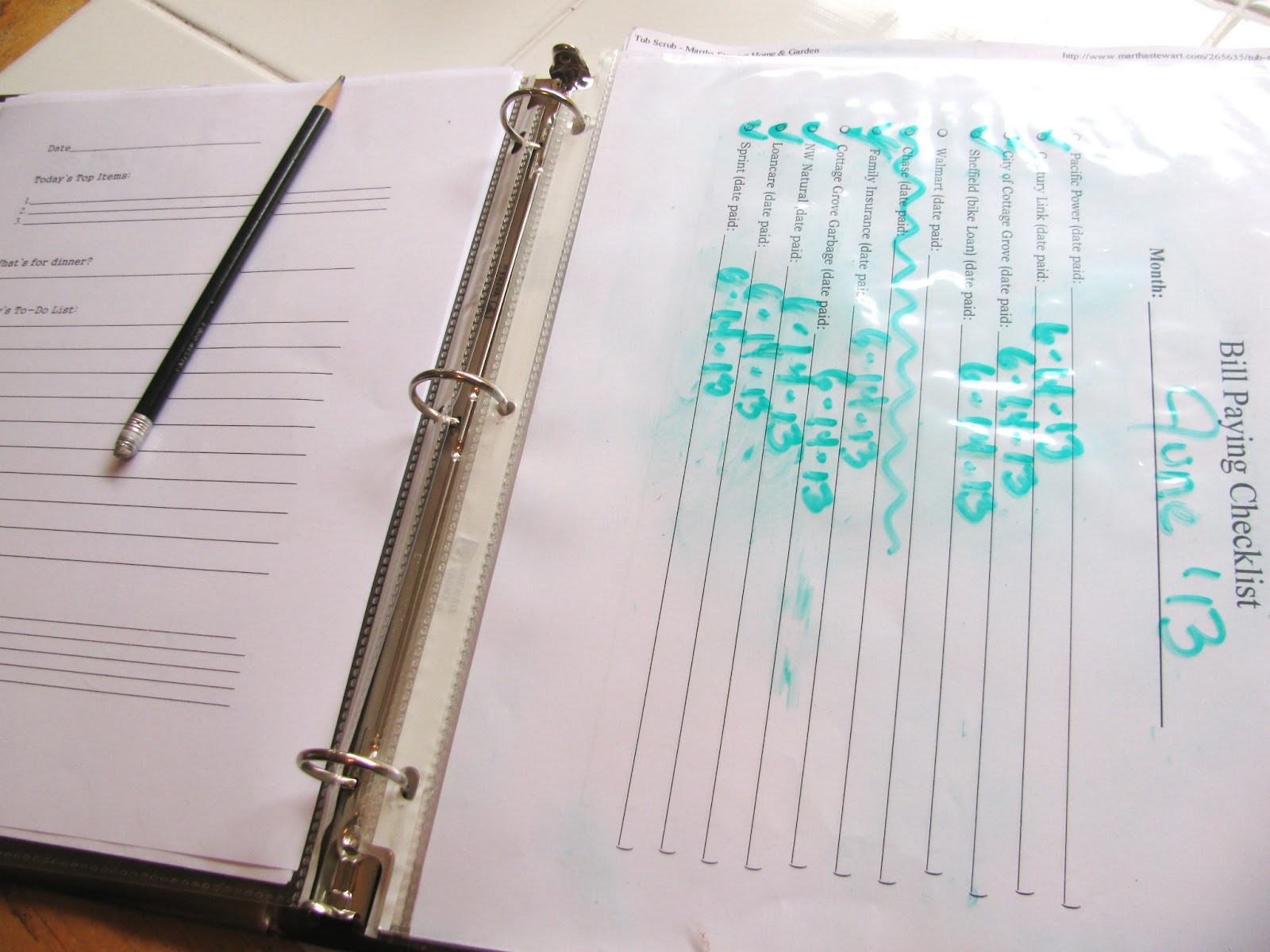 Making & Using a Homemaking Binder Proverbs 31 Homestead