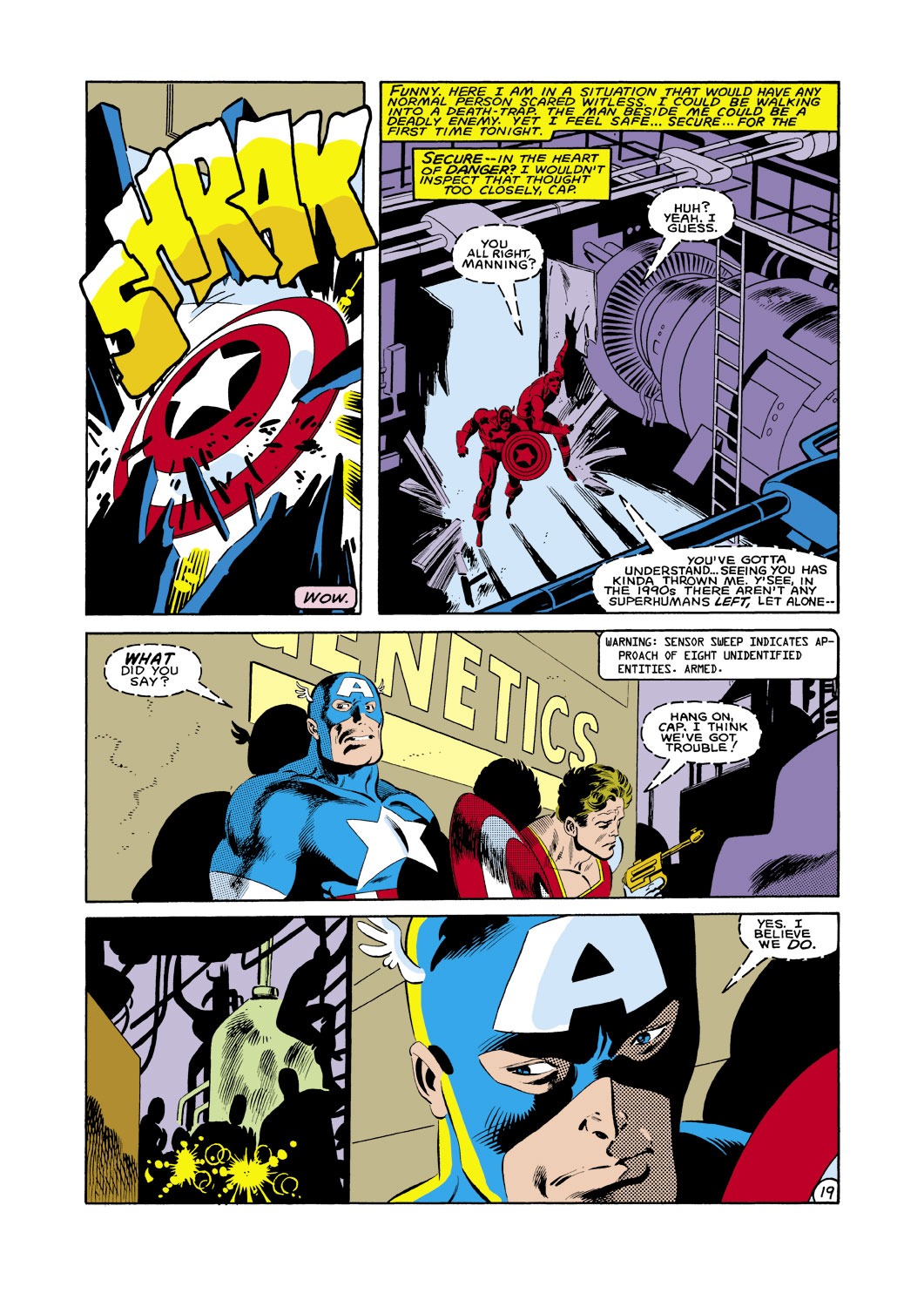 Read online Captain America (1968) comic -  Issue #286 - 20