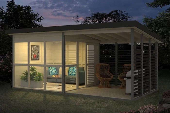 Amazon’s Selling A Guesthouse ‘Kit’ To Build In Your Backyard In Just Eight Hours