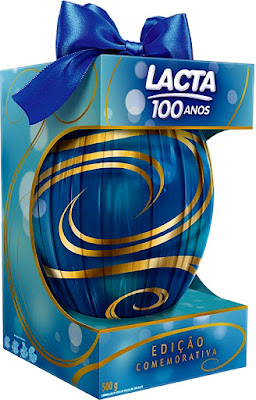 Ovo especial com cinco sucessos Lacta comemora o centenário da marca