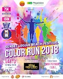 Sunset Legian Beach Festival - Color Run 2018