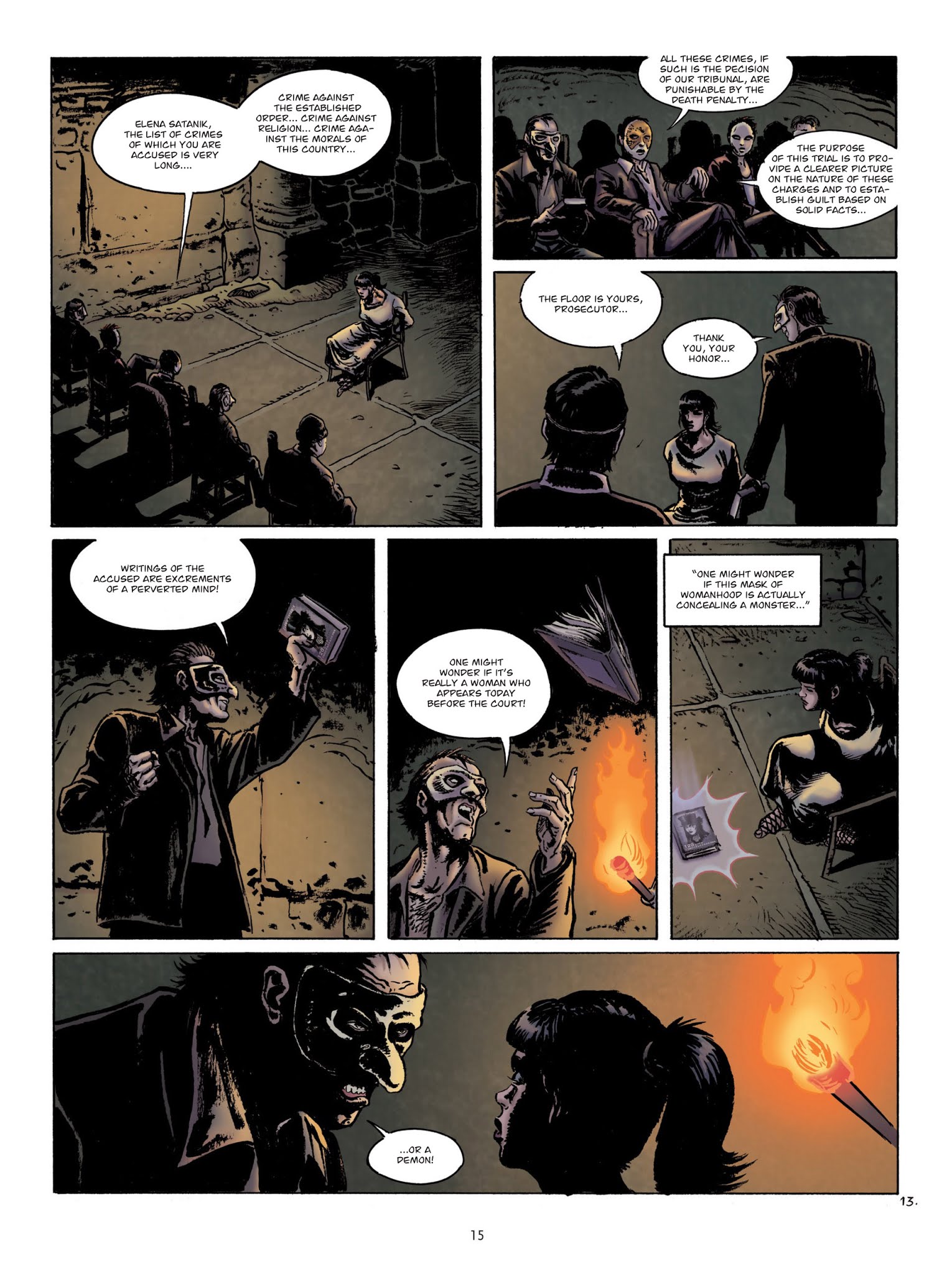 Read online Zodiaque comic -  Issue #6 - 15