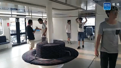 Transit Elevated Bus New Tourist Attractions in China