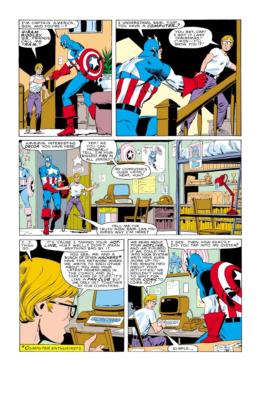 Read online Captain America (1968) comic -  Issue #313 - 12