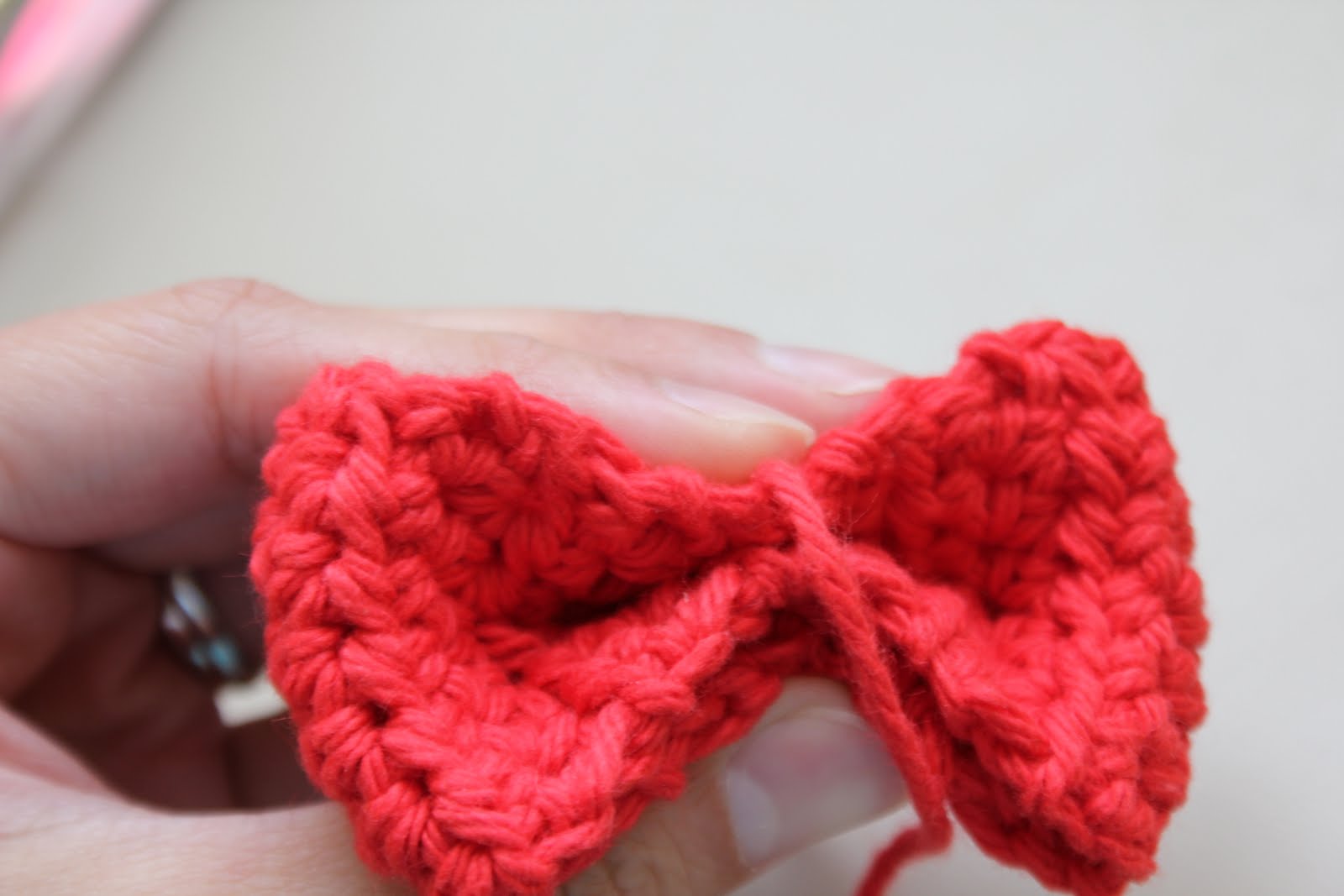 RisC Handmade: Crocheted Little Guy Bow Tie