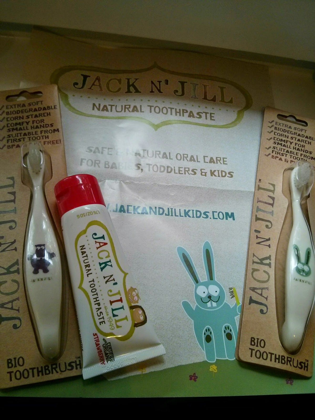 Jack N' Jill toothpaste