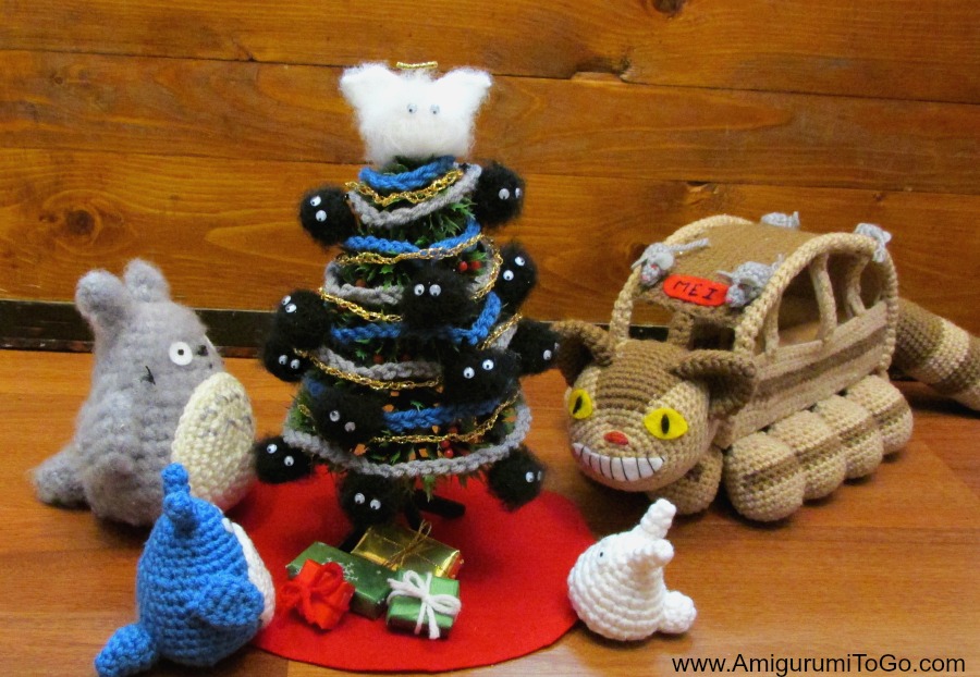 Soot Sprite Christmas Tree Tiny Sprite Crochet Pattern