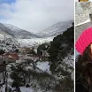 «Λευκή» Πρωτοχρονιά με χιόνια στην Καρίτσα