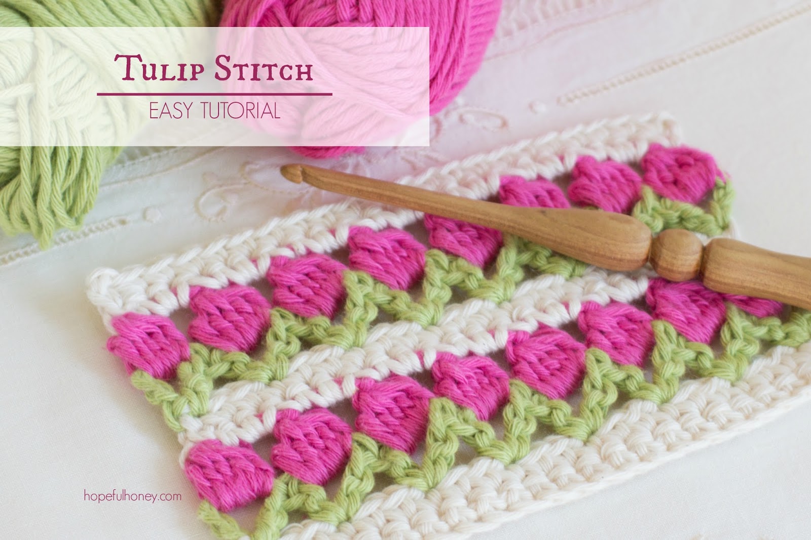 ... , Crochet, Create: How To: Crochet The Tulip Stitch - Easy Tutorial