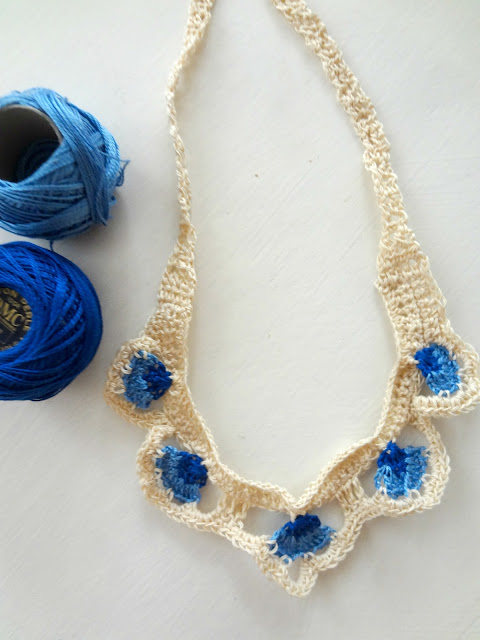 Oya Crochet Necklaces: a sneak peak