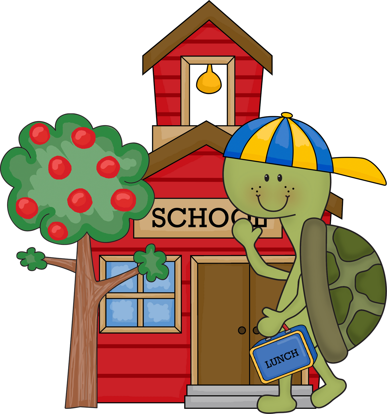 Домен школы. School lunch Clipart PNG.