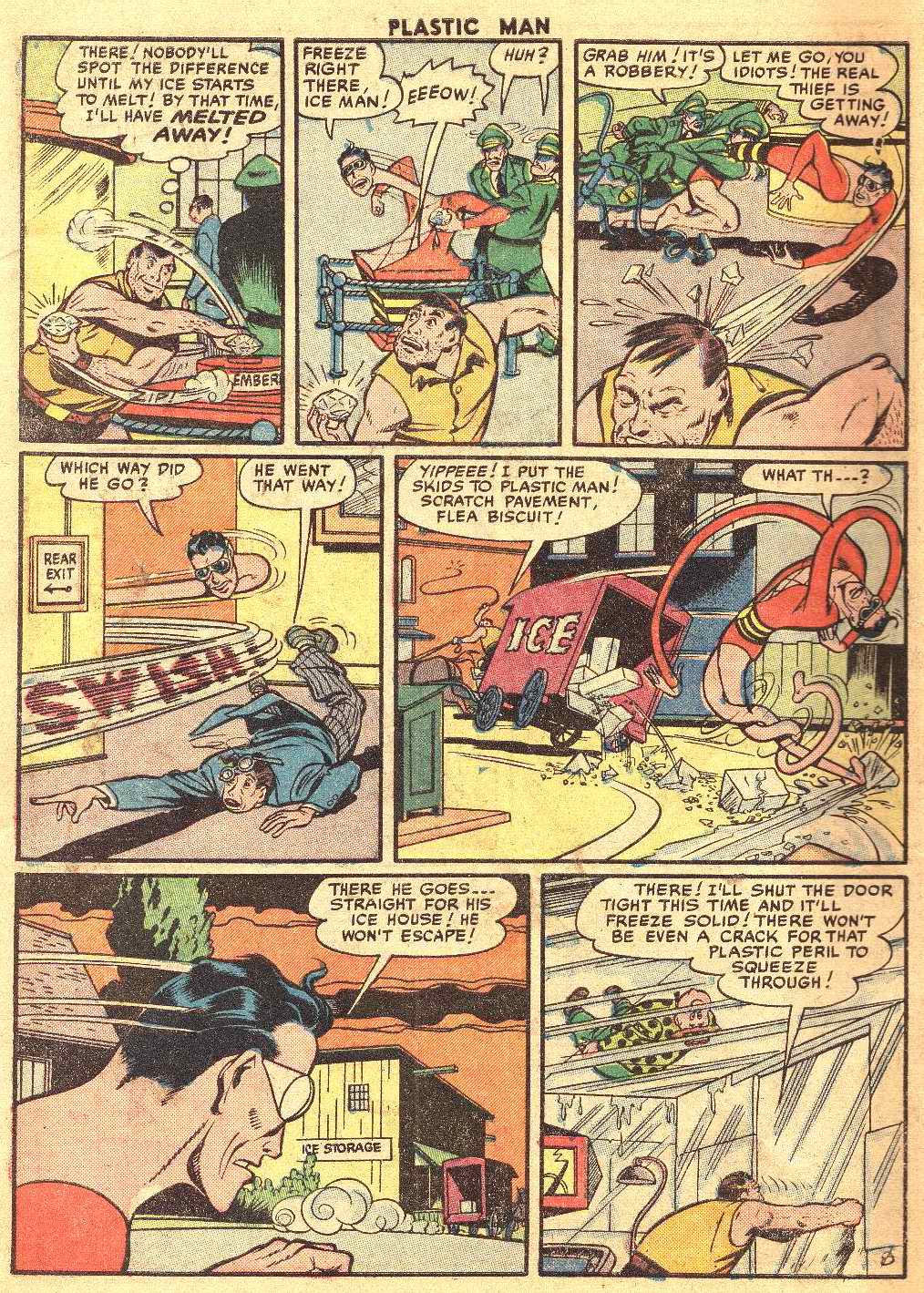 Read online Plastic Man (1943) comic -  Issue #32 - 11