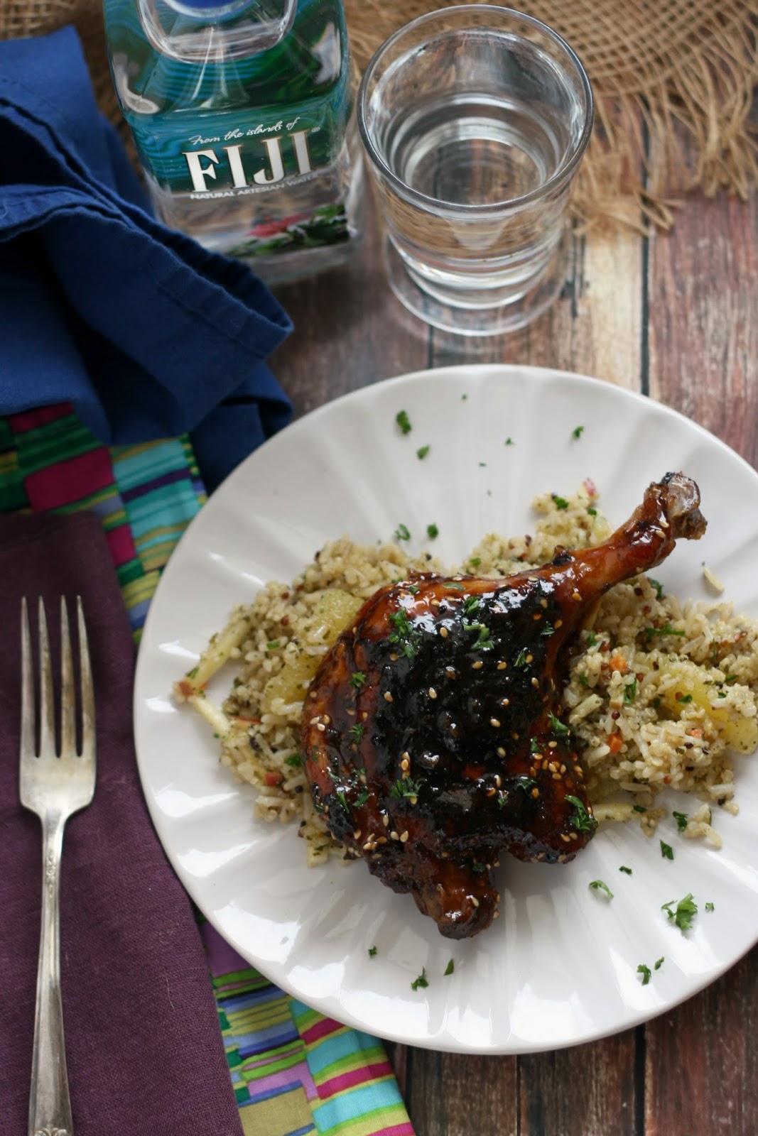 Asian-inspired Braised Duck Legs #perfectiontakestime #duck