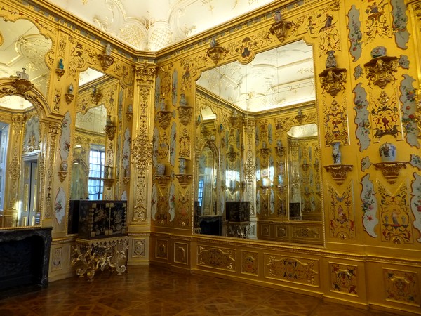 Vienne Vienna Wien Belvédère inférieur palais schloss chambre dorée