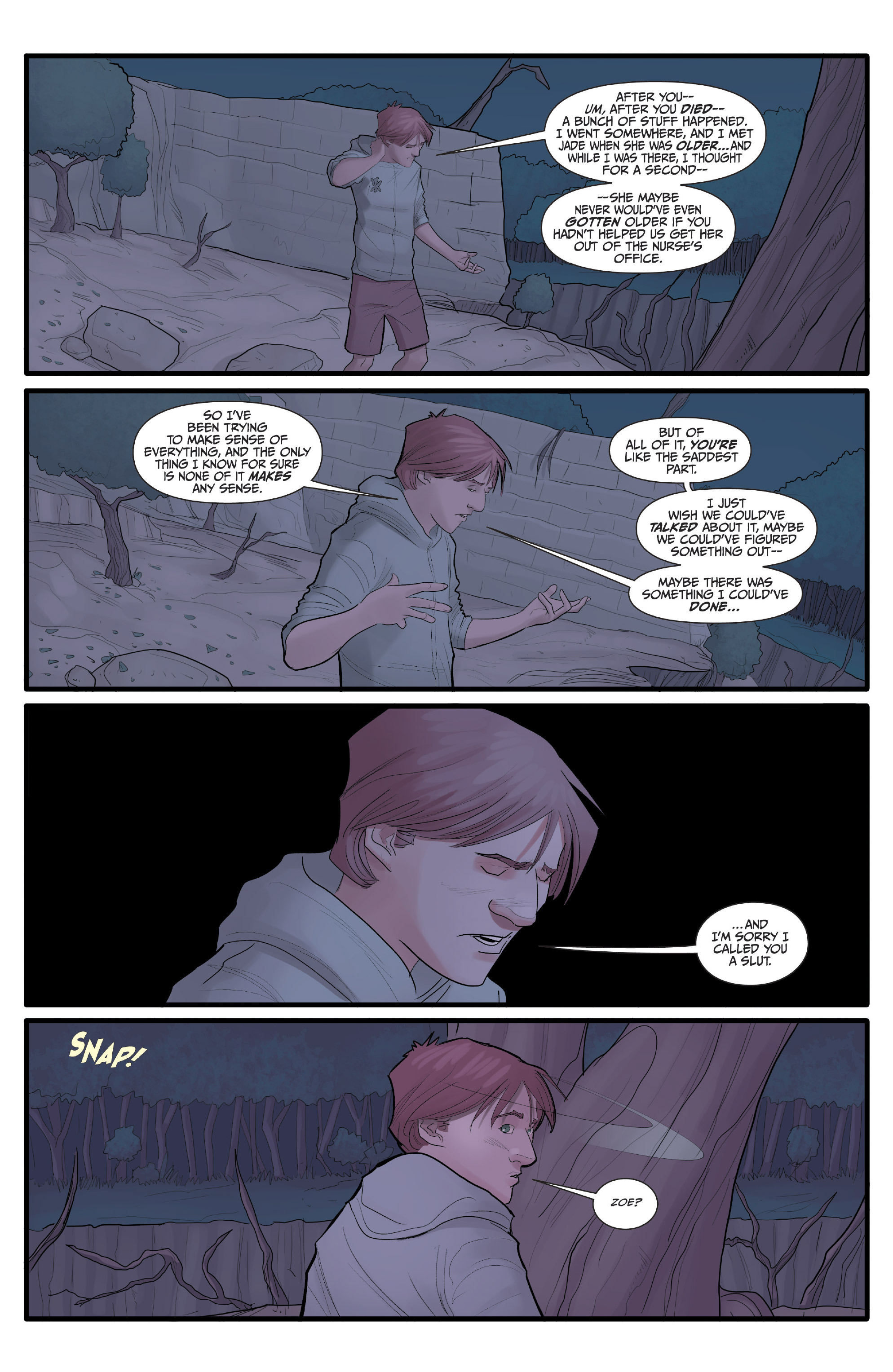 Read online Morning Glories comic -  Issue # _TPB 6 - 46