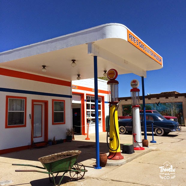 Presupuesto para un ruta en coche por los parques nacionales de Estados Unidos gasolinera en Flagstaff Presupuesto para un ruta en coche por los parques nacionales de Estados Unidos gasolinera en Flagstaff