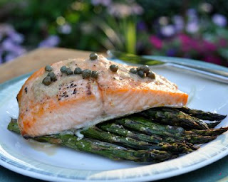 Roasted Salmon & Asparagus