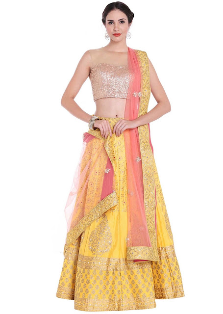 Yellow Lehenga for Indian Weddings and Festivities