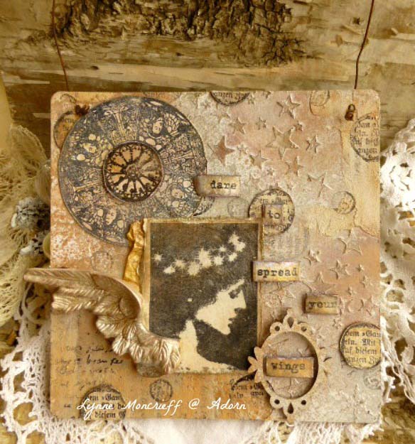 Spread Your Golden Wings by Lynne Moncrieff That's Crafty!