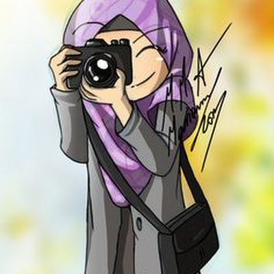 30 Ide Gambar Kartun Fotografer Wanita Hijab Png Soho Blog S