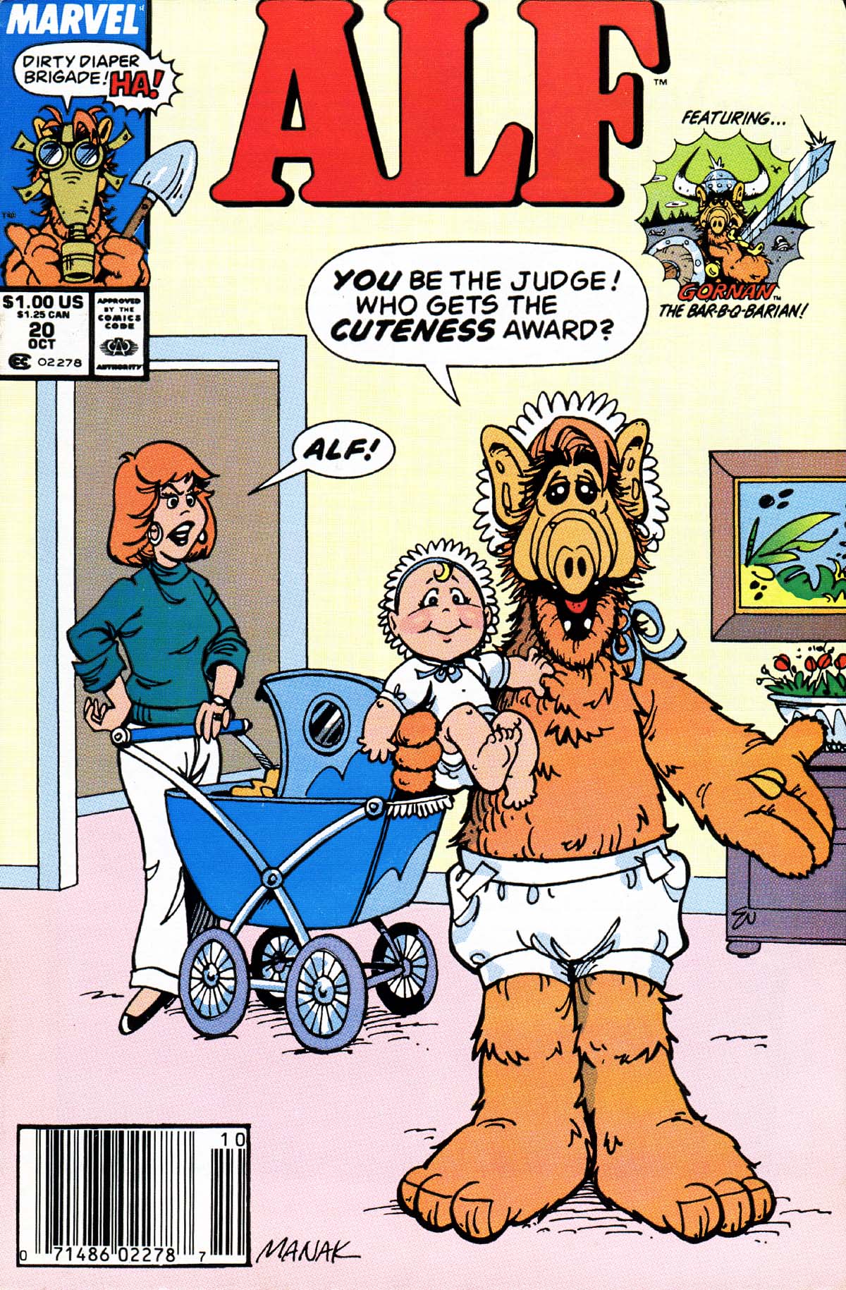 Read online ALF comic -  Issue #20 - 1