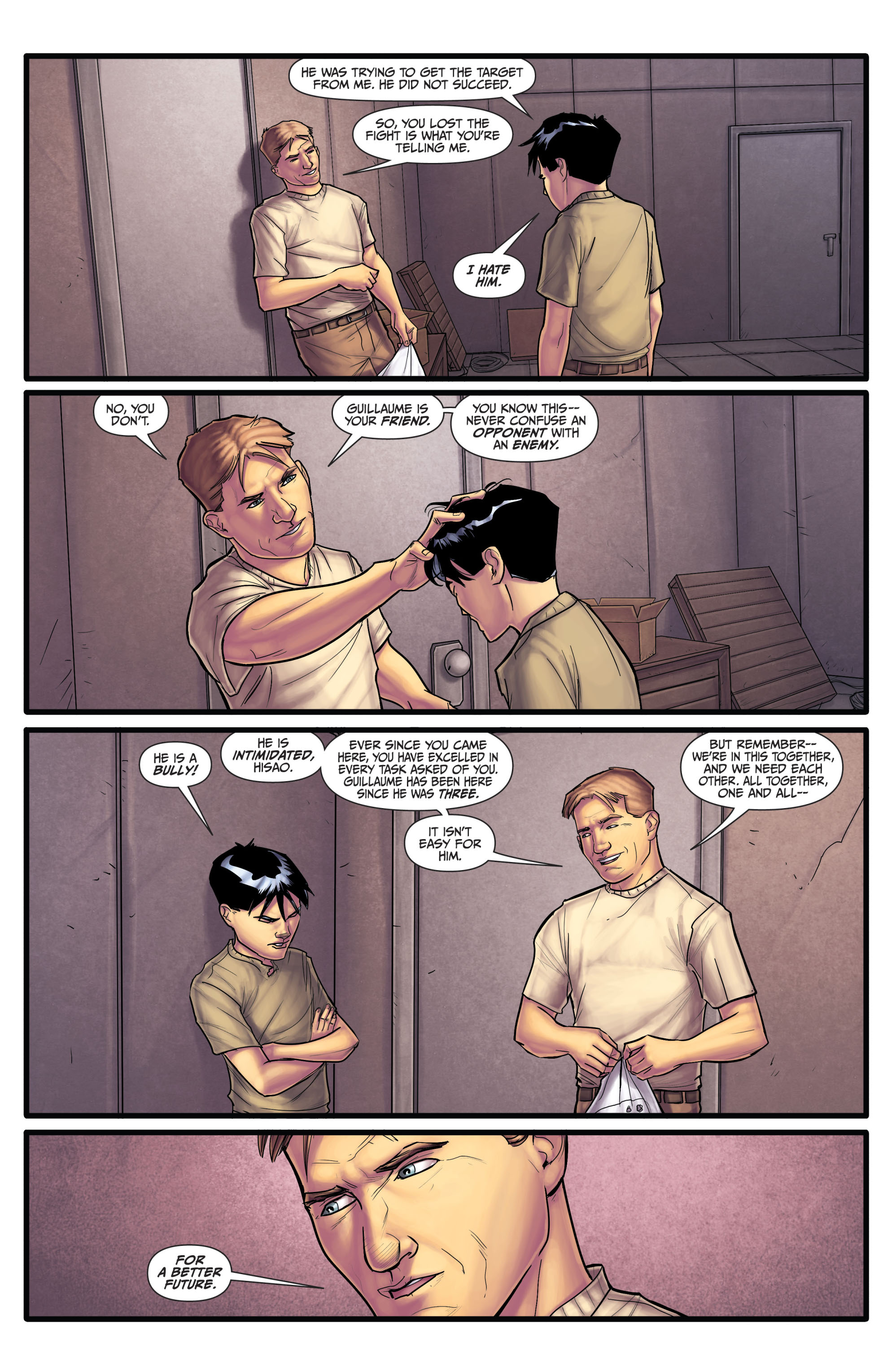 Read online Morning Glories comic -  Issue #18 - 13