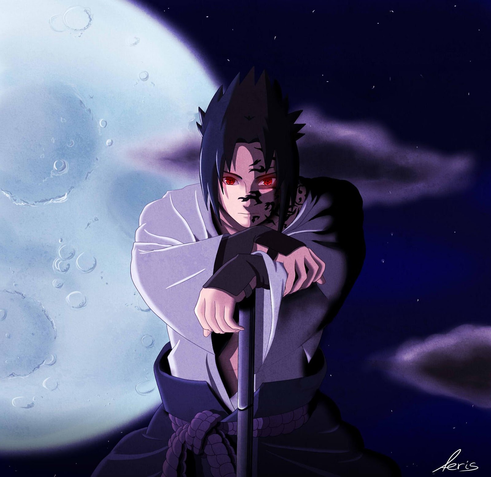 Paling Bagus 11+ Gambar Anime Keren 3d Sasuke Sugriwa Gambar