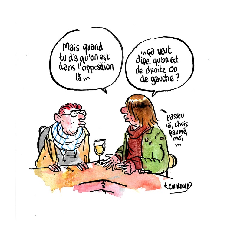 Fou de forte sauce Gauche/Droite