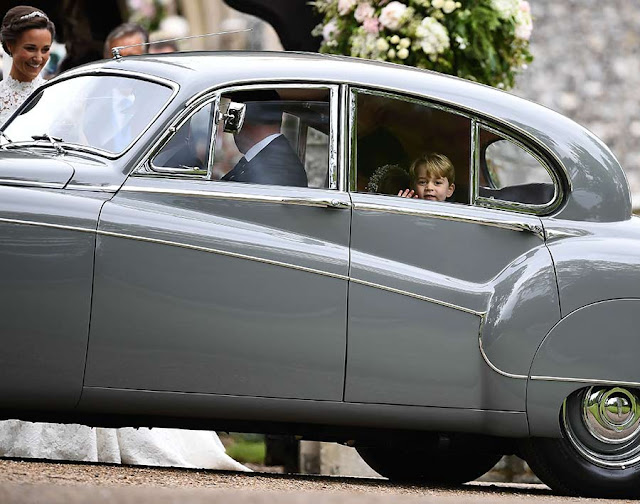 prince george car wedding pippa a