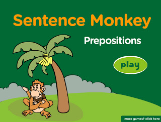 Sentence monkey -  PREPOSITIONS