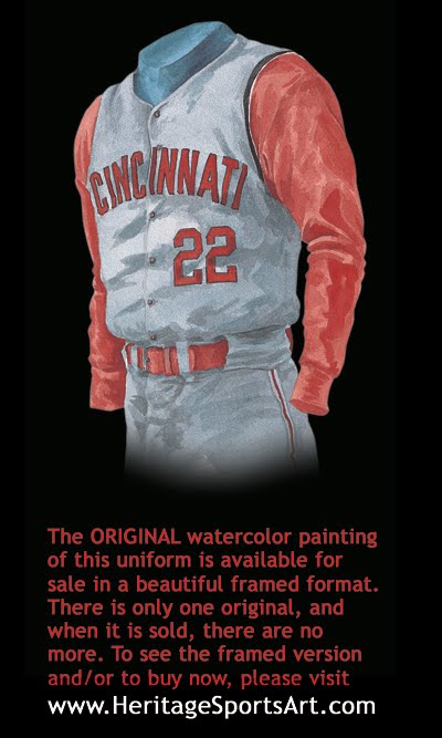 Heritage Uniforms And Jerseys Nfl Mlb Nhl Nba Ncaa Us Colleges Cincinnati Reds Uniform And Team History