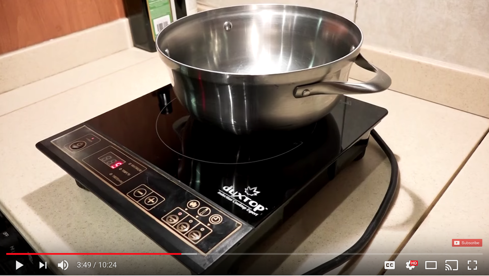 RV & Camping Gear Duxtop Induction Cooktop 8100MC The Voice