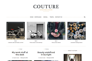 Couture Blogger Template