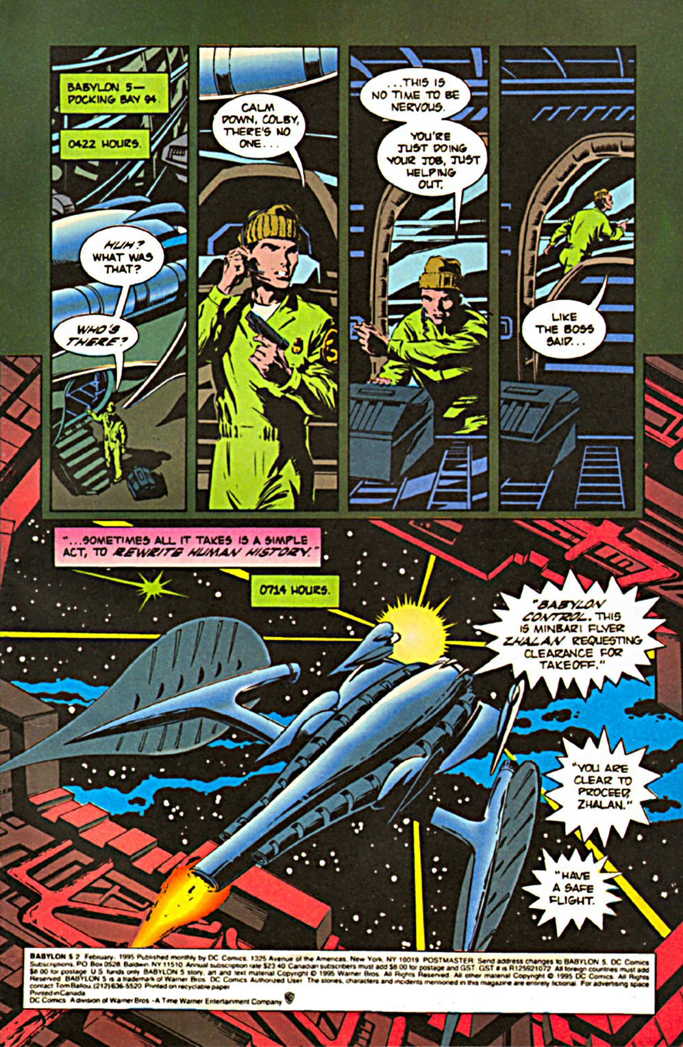 Read online Babylon 5 (1995) comic -  Issue #2 - 3