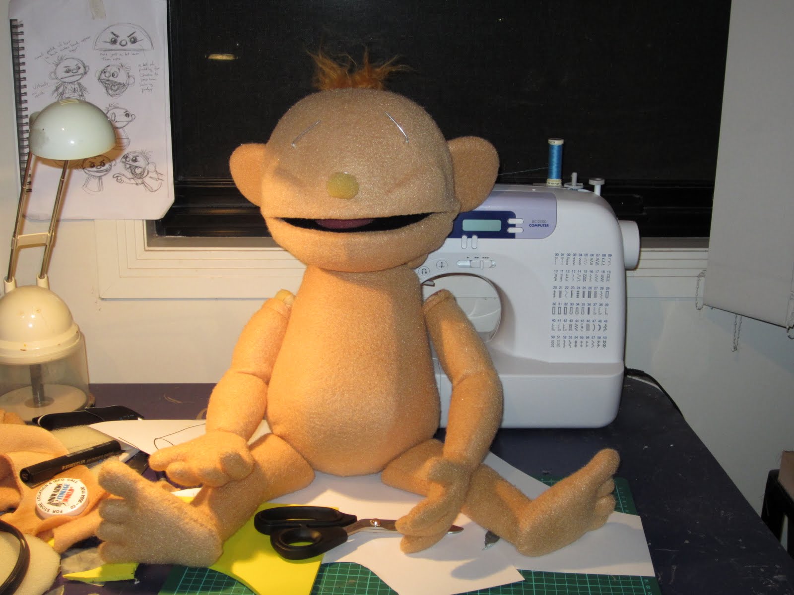 jarrod boutcher puppets: BABY PROJECT 6