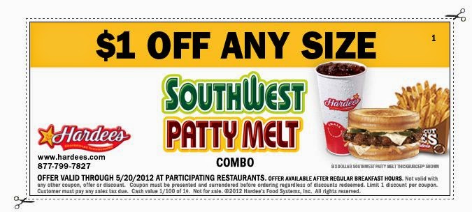 Free Printable Coupons: Hardees Coupons