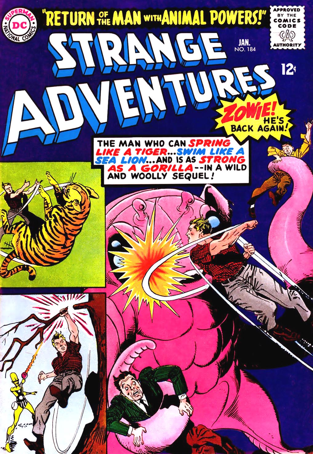 Read online Strange Adventures (1950) comic -  Issue #184 - 1
