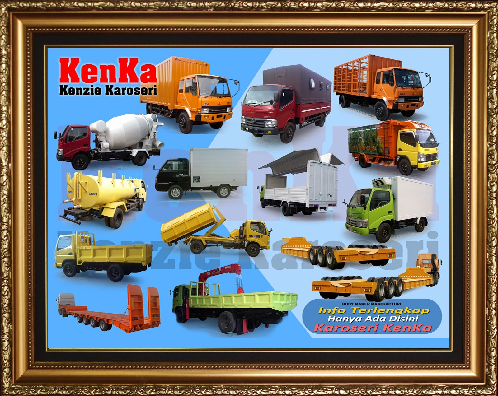 Harga Mobil Derek Karoseri Kenka Informasi Truck Gambar Mewarnai