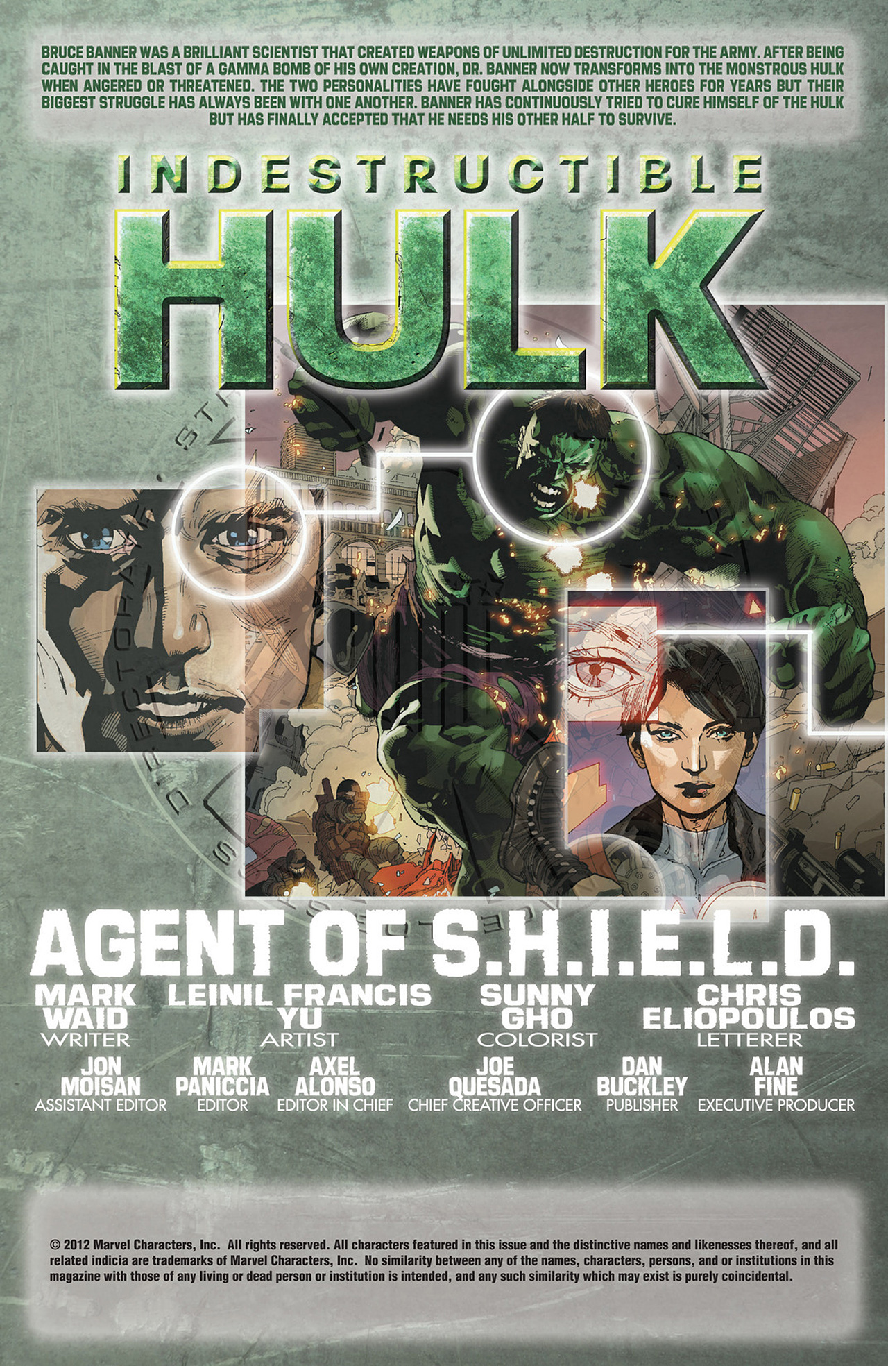 Read online Indestructible Hulk comic -  Issue #1 - 2