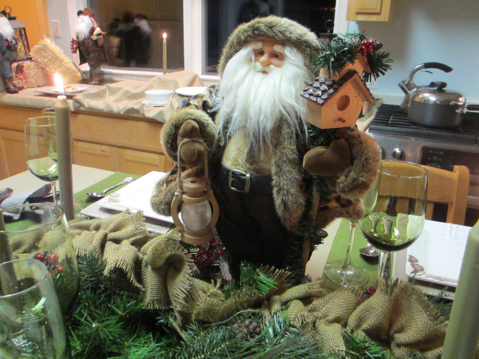 The Welcomed Guest: Woodland Theme Christmas Tablescape
