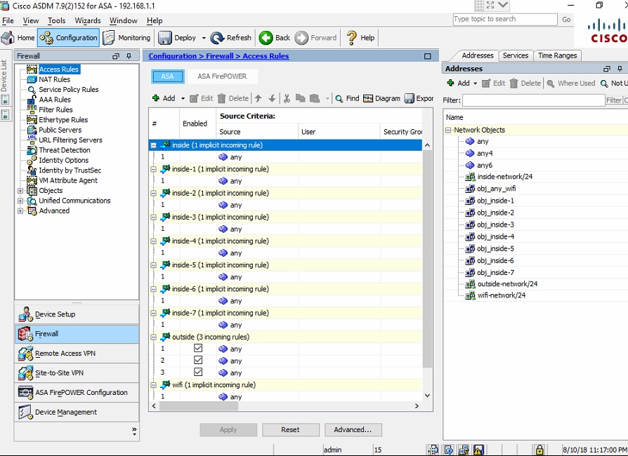 My Cybersecurity Journal Cisco ASA FirePOWER Traffic Redirection