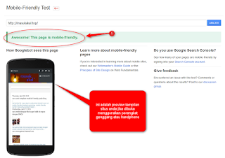 Cara Cek Template Wordpress Mobile Friendly | blog Cara Cek Template Wordpress Mobile Friendly | blog