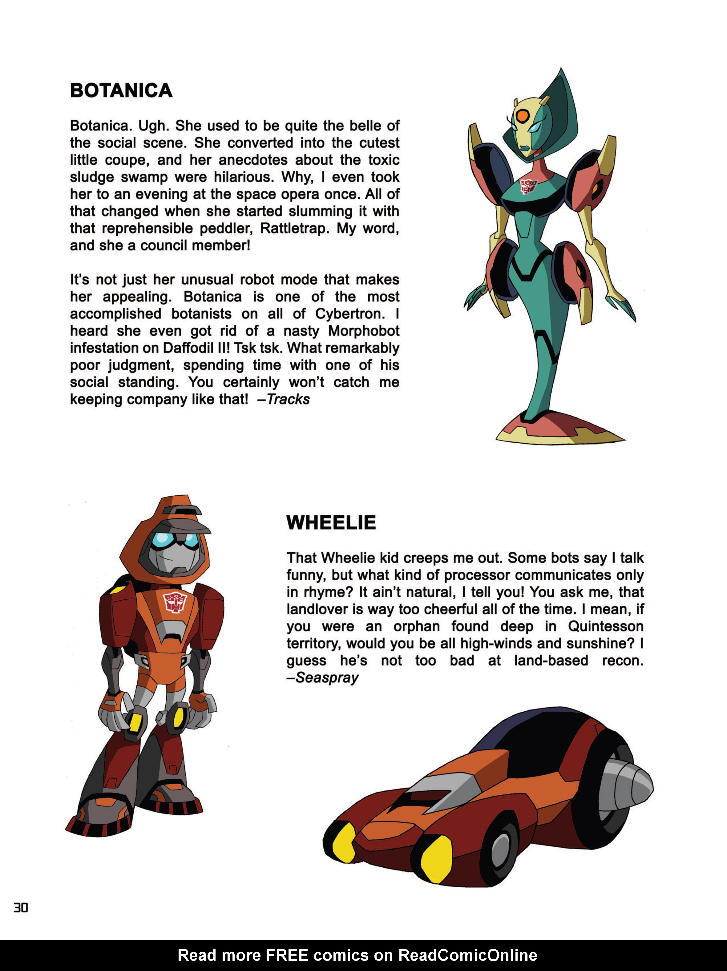 Transformers Animated: The Allspark Almanac issue TPB 2 - Page 29