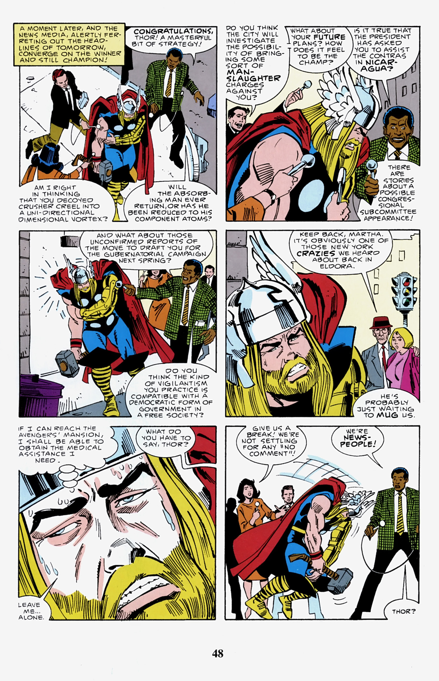 Read online Thor Visionaries: Walter Simonson comic -  Issue # TPB 5 - 50