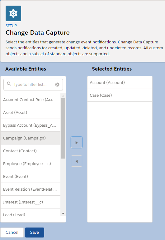 Infallible Techie Change Data Capture in Salesforce