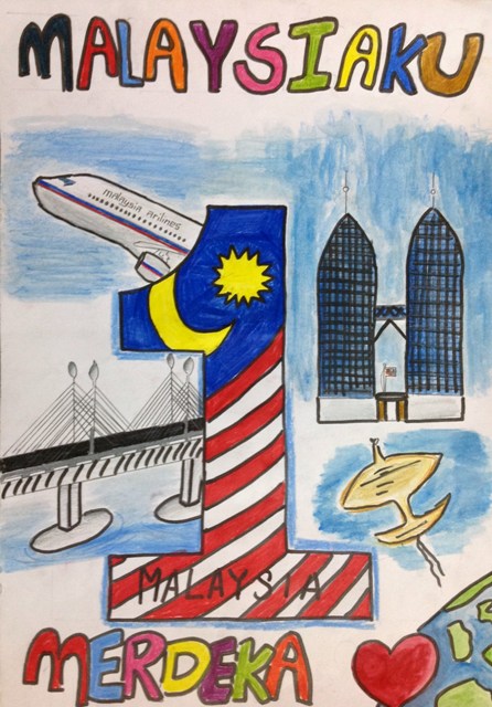 Contoh Poster Kemerdekaan Malaysia – Penggambar