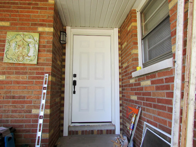 Front door DIY Replacement @ Rustic-refined.com