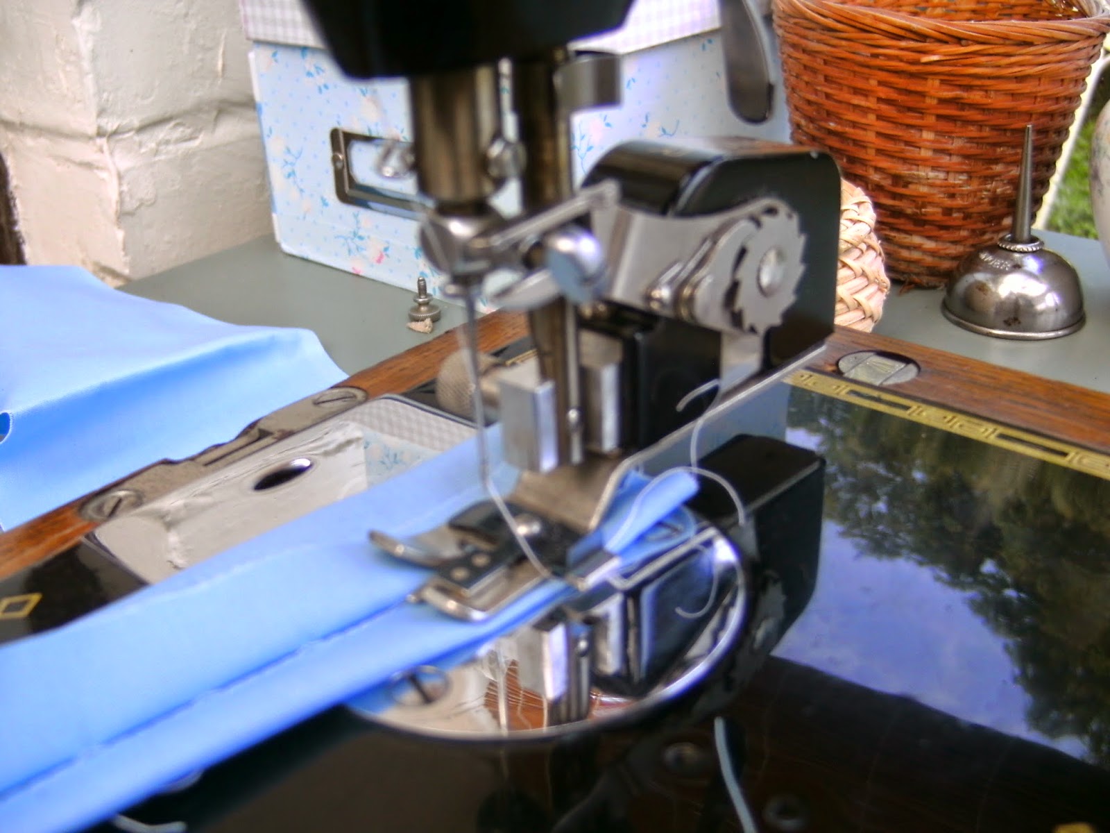 Granny's Button Box Singer Zig Zag and Blind Stitch Attachments for Straight Stitch Machines